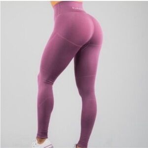 Alphalete OG Revivals RARE Logo Tummy Control Butt Lift High-Waisted Leggings S